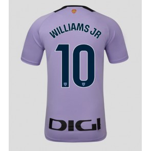 Billiga Athletic Bilbao Nico Williams #10 Tredjeställ 2024-25 Kortärmad